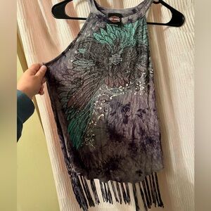 Women’s Harley Davidson Fringe Tank Top